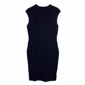 Ted Baker Sahskia Body Con Dress Sz 12 Black